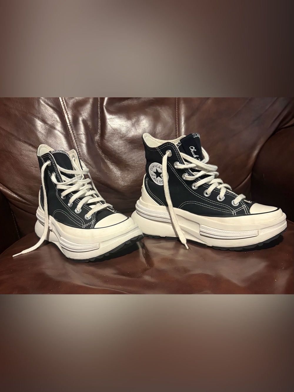 Converse Run Star Legacy CX Platform High Top Black Egret 6